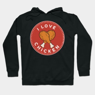 I Love Chicken Lover Hoodie